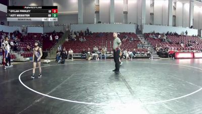 63 lbs Semifinal - Kitt Messiter, Nova WC vs Dylan Fridley, Powhatan Youth Wrestling Club