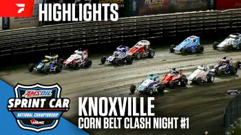 Highlights | 2025 USAC Corn Belt Clash Friday at Knoxville Raceway