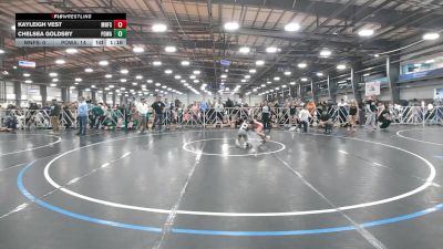 70 lbs Round 2 (10:45 Saturday) - Chelsea Goldsby, POWA vs Kayleigh Vest, Minnesota Funky Singlets