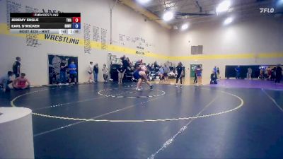 Round 2 - Jeremy Engle, Thoroughbred Wrestling Academy vs Earl Stricker, Zumwalt Wrestling Club