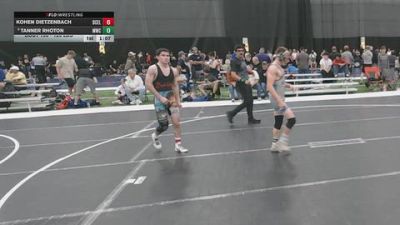 120 lbs Champ. Rd Of 64 - Tanner Rhoton, MAC Wrestling Club vs Kohen Dietzenbach, DC Elite