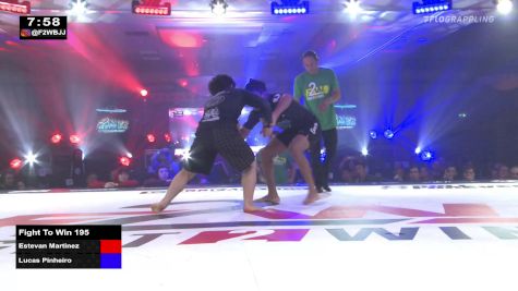 Lucas Pinheiro vs Estevan Martinez Fight to Win 195