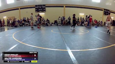 126 lbs Cons. Round 2 - Aidan Smalley, Legends Of Gold Wrestling vs Walter Hagedorn, Maurer Coughlin Wrestling Club