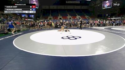 120 lbs Champ. Rd Of 32 - Daelin Cody, WI vs Morgan Johnson, WI