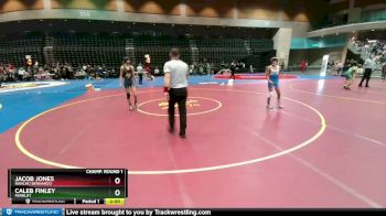 120 lbs Champ. Round 1 - Jacob Jones, Rancho Bernardo vs Caleb Finley, Fernley