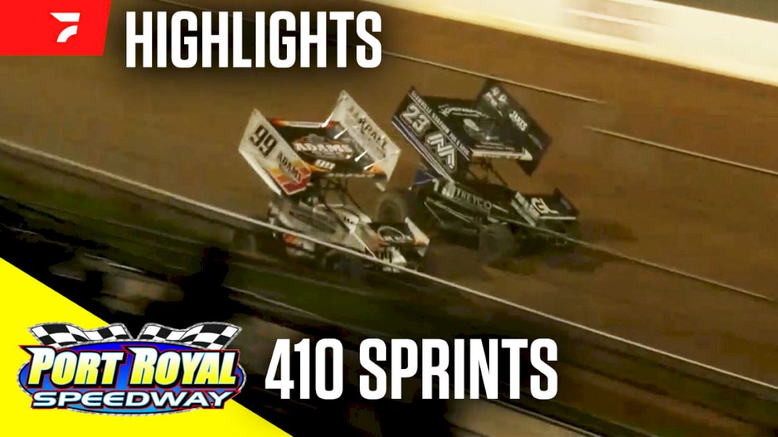 Highlights: 410 Sprints at Port Royal Speedway