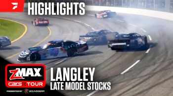 Highlights | 2025 CARS Tour Late Model Stock Cars at Langley Speedway