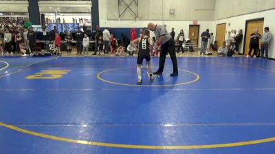 90 lbs Round Of 32 - Isa Adams, Wheeling WC vs Edward Pokorny, Neighborhood