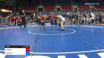 152 lbs Round Of 64 - Alyssa Page, Kansas vs Alexis Ritchie, Illinois