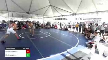 190 lbs Quarterfinal - Harvey Blackwater, Rez WC vs Mateo Jimenez, Snake Pit