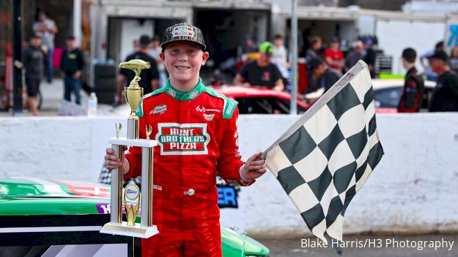 Keelan Harvick Scores First Pro Late Model Victory Against His Father