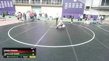 130-131 lbs Round 3 - Nickalaus Baker, MO vs Ethan Monson, IL