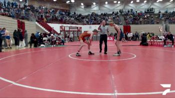 145 lbs Champ. Round 1 - Cohen Lundy, Elkhart Central vs James Grimme, Fighting Irish WC