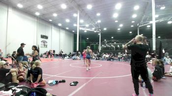 118 lbs Rr Rnd 8 - Gianna Montegari, Kraken Black - Girls vs Kylee Trostle, Kraken Blue - Girls