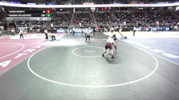 II-215 lbs Quarterfinal - Chad Monty, Granville/Whitehall vs Gianni Velazquez, Geneva