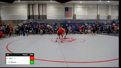 141 lbs Cons. Round 2 - Aaron Wilson, Pontiac Elite vs Luke Reid, Howe Wrestling School