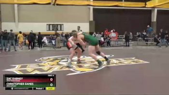184 lbs 3rd Place Match - Christopher Eames, Brockport vs Zac Dabney, Ohio Northern
