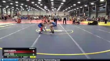 80 lbs Round 4 - Gage Bjerga, Midwest Maniacs vs Avery Rios, Oklahoma Energy