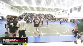 165 lbs Cons. Round 1 - Isaac Rosa, Rancho Bernardo Wrestling Club vs Alexander Galves, Redondo Union High School Wres