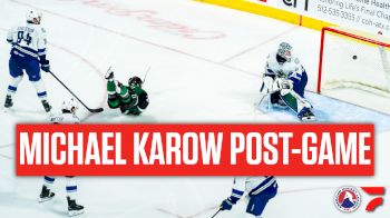 Texas Stars Defenseman Michael Karow On His Incredible Game 3 Goal And More | Calder Cup Playoffs