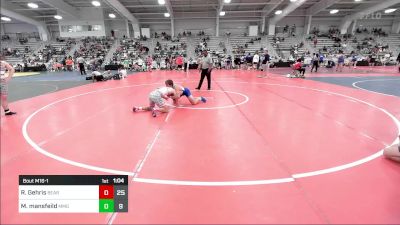 160 lbs Rr Rnd 1 - Ryder Gehris, Bearcat Wrestling Club vs Mason Mansfeild, MMG