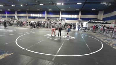 109 lbs Round Of 32 - Auriana Wakinekona, Grapplers HI vs Jaydence Iszkiewicz, Gold Rush Wr Ac