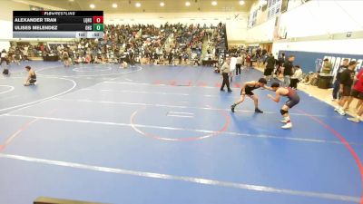 138 lbs Cons. Round 2 - Ulises Melendez, Orange High School vs Alexander Tran, La Quinta High School