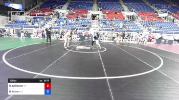 138 lbs Cons 16 #1 - Reagen Gallaway, Nebraska vs Brinley Green, Wyoming