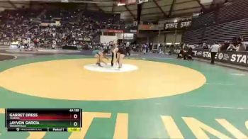 4A 195 lbs Cons. Round 1 - Jayvon Garcia, Woodinville vs Garret Dress, Tahoma