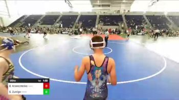 98 lbs Semifinal - Silas Zuniga, Mayhem WC vs Ben Krawczenko, Chagolla WC