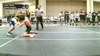 130 lbs Consi Of 32 #2 - Angel Thomas, Legends Of Gold LV vs Samuel Dacquay, Wammanextgen