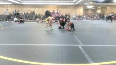 58 lbs Consi Of 16 #2 - Jacob Duran, Rough House vs Desmond Ellis, Sanderson Wr Ac