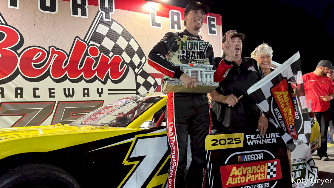 Carson Hocevar Reacts After Third Money In The Bank 150 Win