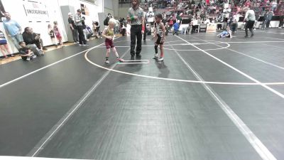 46 lbs Round Of 16 - Kase Williams, Raw Wrestling Club vs Jaxon Maley, Cleveland Takedown