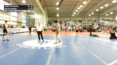 170 lbs Consi Of 64 #2 - Jaden Fullerton, MA vs Micah Krieger, OH