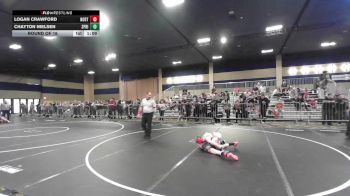 82 lbs Round Of 16 - Logan Crawford, Northwest Elite vs Chayton Nielsen, Spring Hills WC