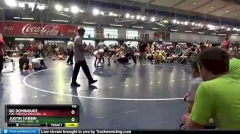 108 lbs Placement Matches (16 Team) - Bo Dominguez, Full Throttle Wrestling vs Justin Harbin, Stronghold - Gold