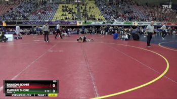 133 lbs Semis (4 Team) - Maximus Shore, Tiffin vs Dawson Schmit, Upper Iowa