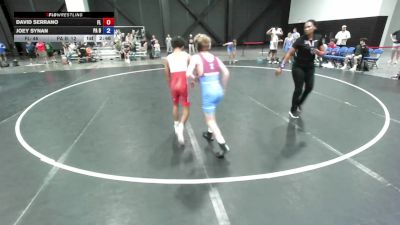 100 lbs David Serrano, Florida vs Joey Synan, Pennsylvania Blue