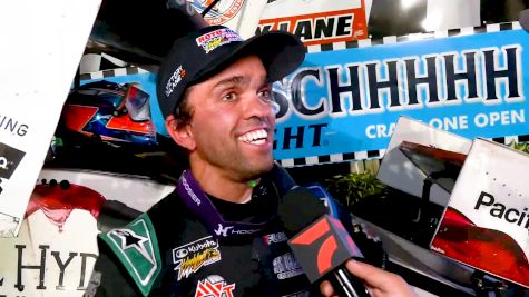 Rico Abreu Reacts After Out-Dueling Kyle Larson At Red Cedar With High Limit