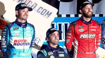 The Top Three: Rico Abreu, Kyle Larson and Tanner Thorson Recap Red Cedar Finish
