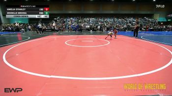 40 lbs Consolation - Amelia Stanley, Legacy Elite Wrestling Club vs Jesselle Medina, Red Star Wrestling Academy