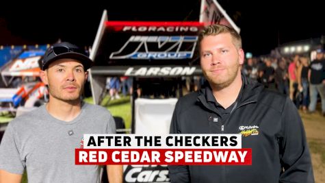 After The Checkers: Larson Recaps High Limit's First Race In Wisconsin At Red Cedar