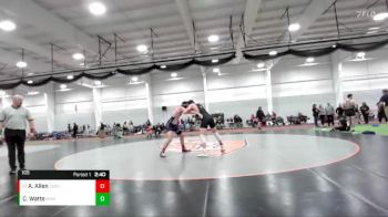 165 lbs Cons. Round 1 - Andrew Allen, Cumberlands (Ky.) vs Conner Watts, Manchester