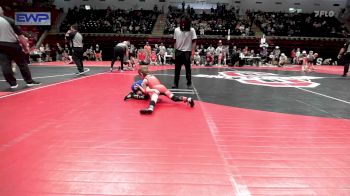 46 lbs Round Of 32 - River Wells, Claremore Wrestling Club vs Carsen Lacy, Miami Takedown Club