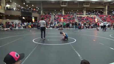 61 lbs Cons. Round 3 - Mack Unger, Lincoln Squires vs Davis Lackner, Bobcat Wrestling Club