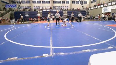 91 lbs Consi Of 4 - Bryson Hoover, Conway Wrestling Club vs Asa Welk, Springdale Youth Wrestling Club