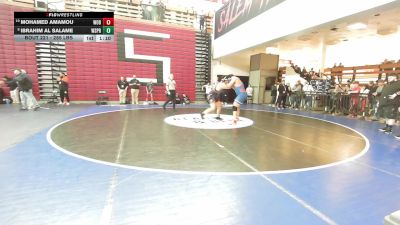 285 lbs Consi Of 8 #1 - Mohamed Amamou, Woburn vs Ibrahim Al Salame, West Springfield