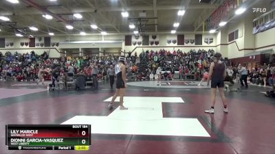 140 lbs Round 3 - Dionni Garcia-Vasquez, West Liberty vs Lily Maricle, Waterloo West