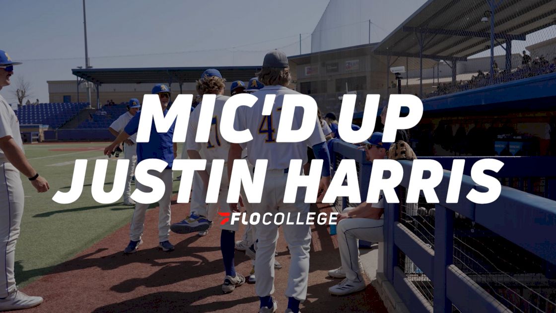Mic'd Up With Angelo State Baseball's Justin Harris